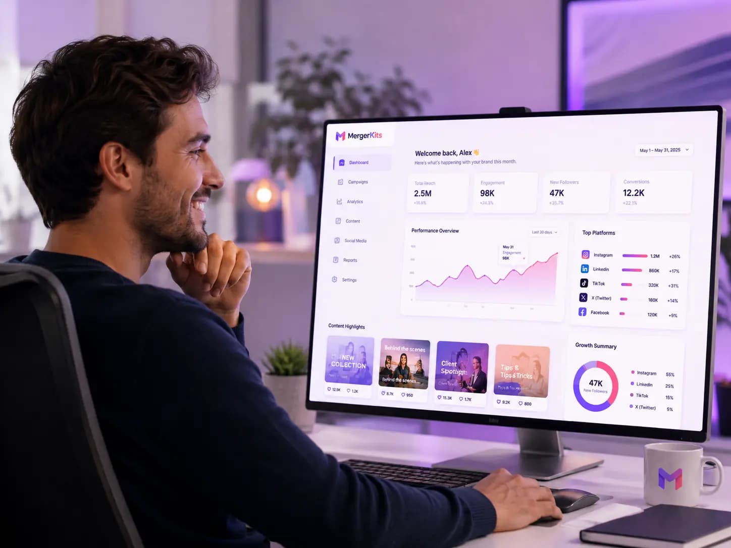MergerKits Digital Marketing Command Centre